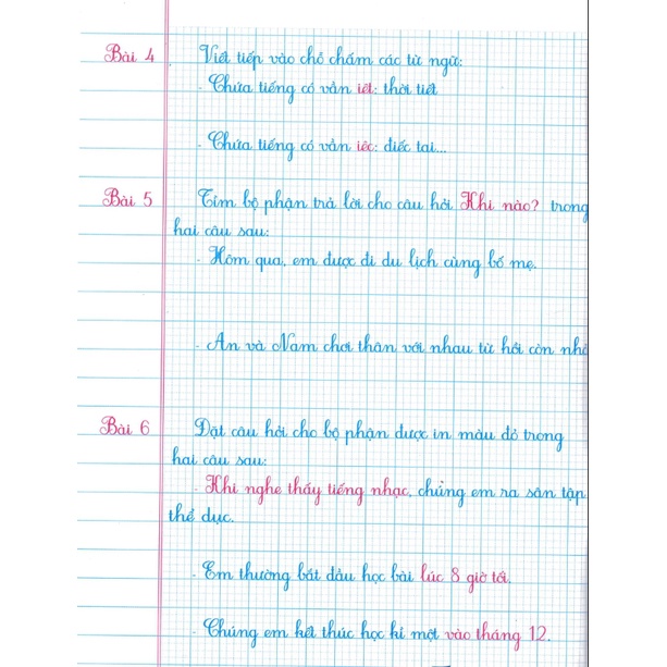 Sách Vở Ô Li Bài Tập Tiếng Việt Lớp 3 - Quyển 2 HA (theo chương trinh GDPT mới)