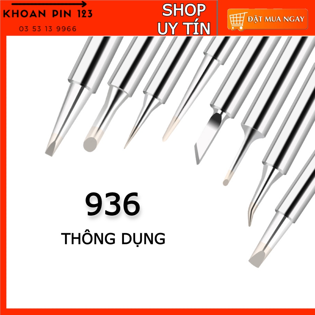 Đầu mũi hàn dao 936