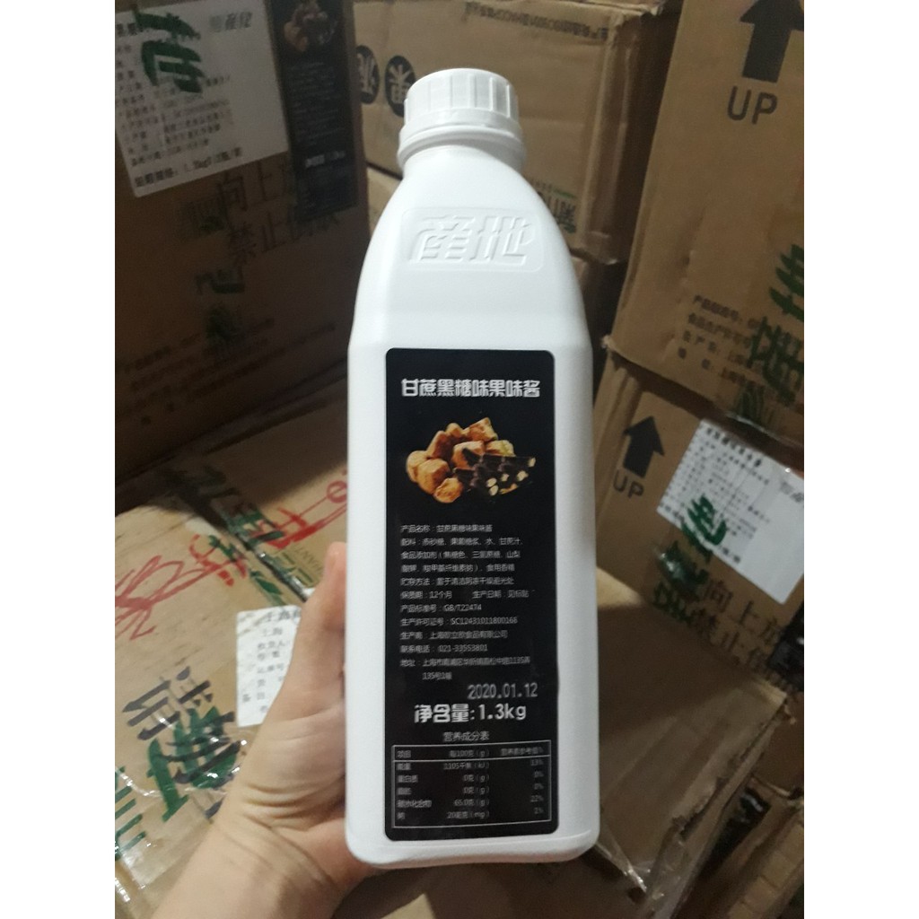 Siro đường đen Chanti chai 1.3kg