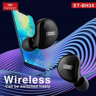 Tai Nghe Bluetooth True Wireless Earldom BH34