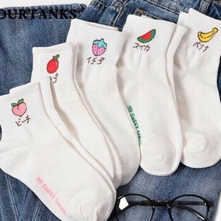 Tất trái cây cao cổ