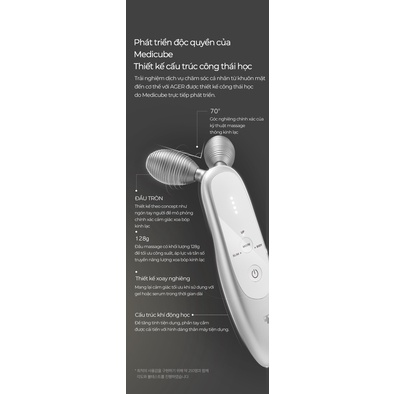 SET 2 THIẾT BỊ TRẺ HOÁ VÀ NHỎ LỖ CHÂN LÔNG AGE-R MEDICUBE