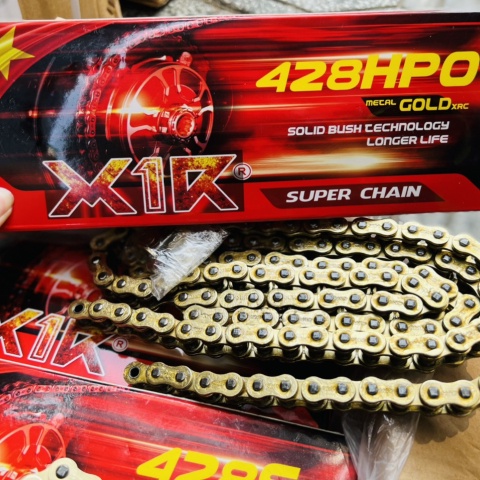 Nhông xích Yamaha R15v3 / XSR155 / MT15 đến từ các thương hiệu Recto - X1r . Kèm xích phớt cao su của RK - X1R,