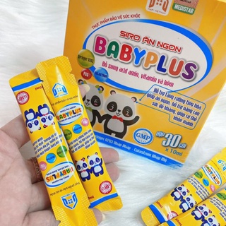 BABYPLUS - Siro Ăn Ngon, Giúp Bé Tăng Cân, Tiêu Hoá Tốt, Tăng Cường Đề Kháng, Hết Táo Bón - BABY PLUS