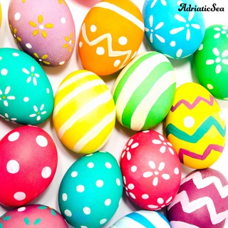 Bộ 12 quả trứng Phục Sinh nhiều màu để trang trí lễ phục sinh