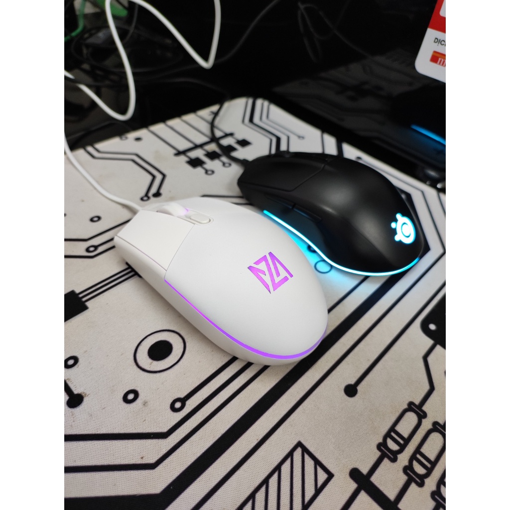 Chuột gaming MZ BWS-01 có dây LED tự đổi màu