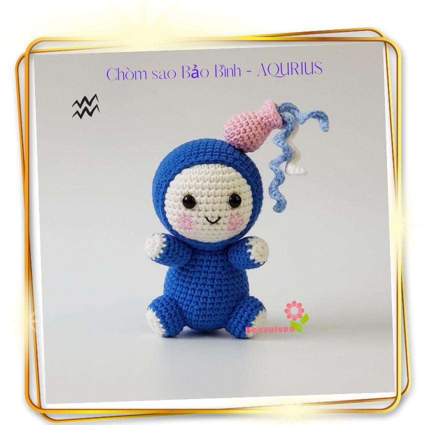 Thú bông móc len thủ công - 12 cung hoàng đạo / Hoavuivee