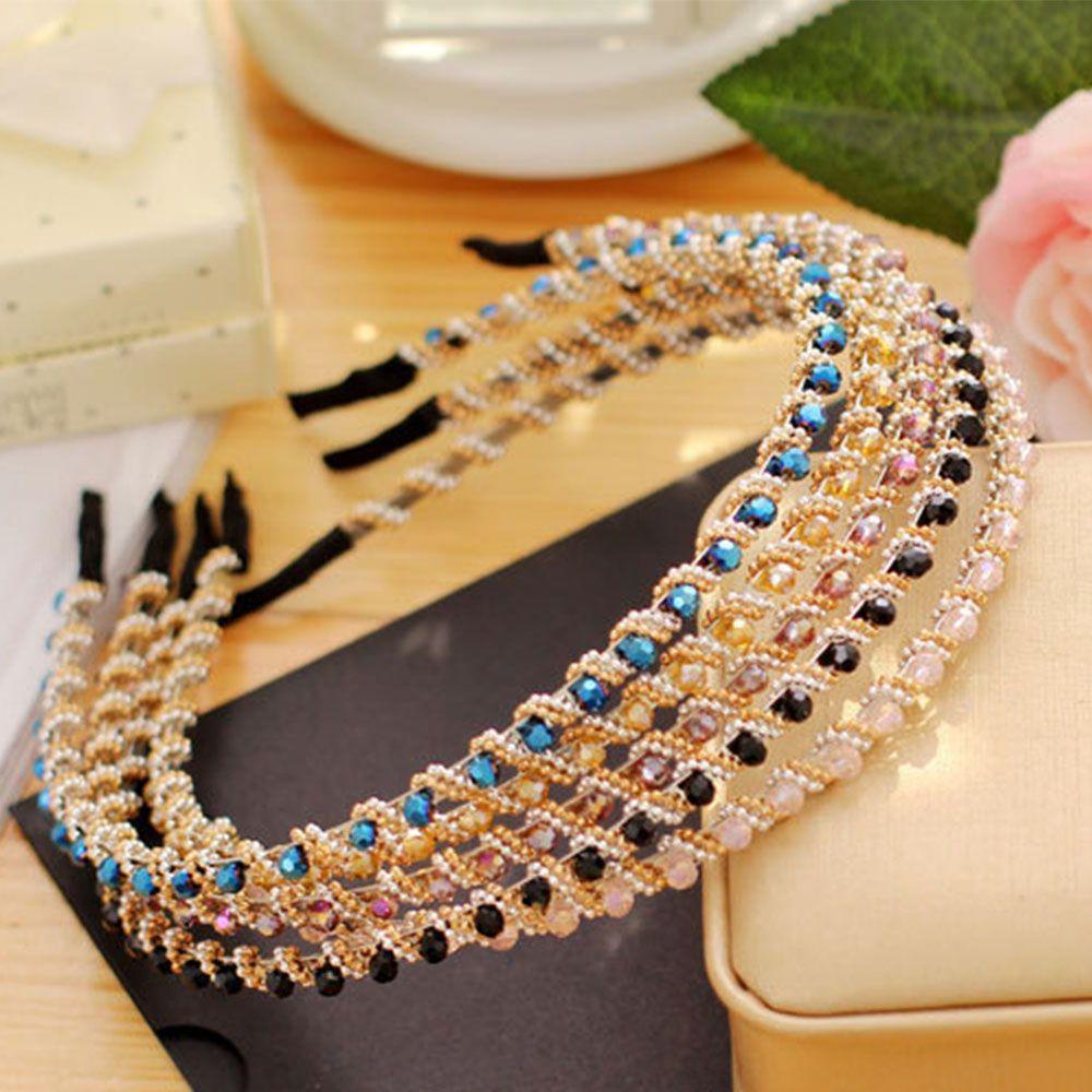 QQMALL Vòng Hoa Đội Đầu Cho Cô Dâu