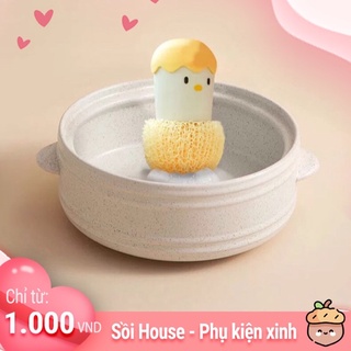 Dụng Cụ Cọ Rửa Xoong Nồi Hình Con Vịt Cute - Đồ Gia Dụng Nhà Bếp Thông Minh Dành Cho Bạn