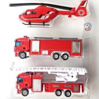 Set máy bay, xe cứu hỏa, xe chở rác ML88
