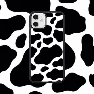 Ốp lưng bò sữa black white ip