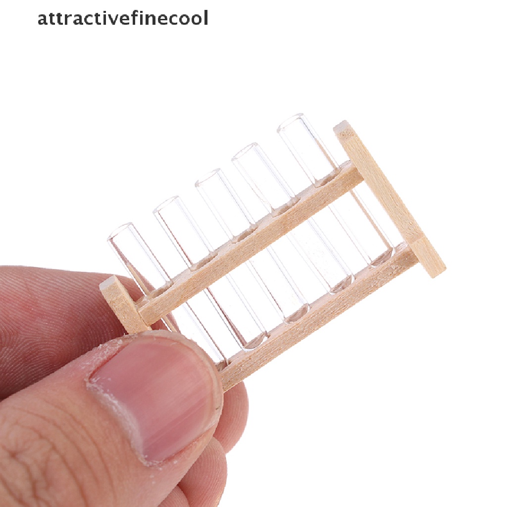 Ống Nghiệm Thủy Tinh Mini Trang Trí Nhà Búp Bê