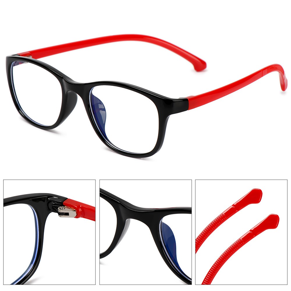 🎉ONLY🎉 Children Boys Girls Comfortable Eyeglasses Portable Ultra Light Frame Kids Glasses TR90 Online Classes Fashion Computer Eye Protection Anti-blue Light