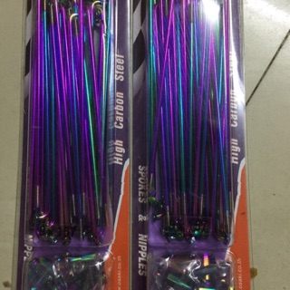 căm osaki (72 cây ) 7 màu và vàng cho xe máy