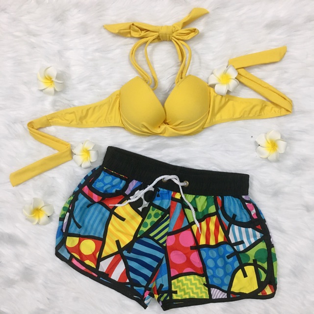 Set đồ đi biển nhiều màu cá tính