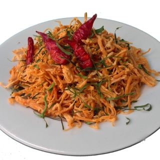 [ 1KG] KHÔ GÀ LÁ CHANH NGON