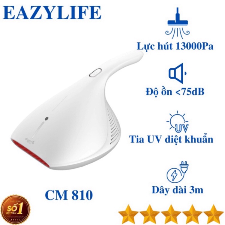 Máy hút bụi giường đệm deerma cm800 diệt khuẩn uv tiện lợi máy bảo hành 12 tháng VT46 Sẵn . Sẵn