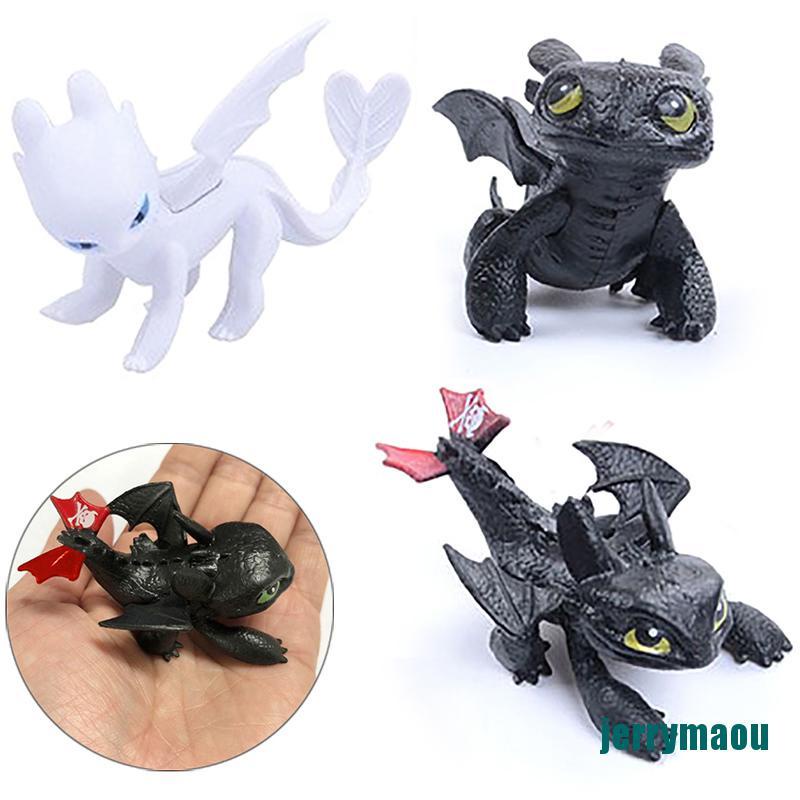 No Toothless Night Fury Dragon Family Animation Toys Doll Model Ornaments RAOU