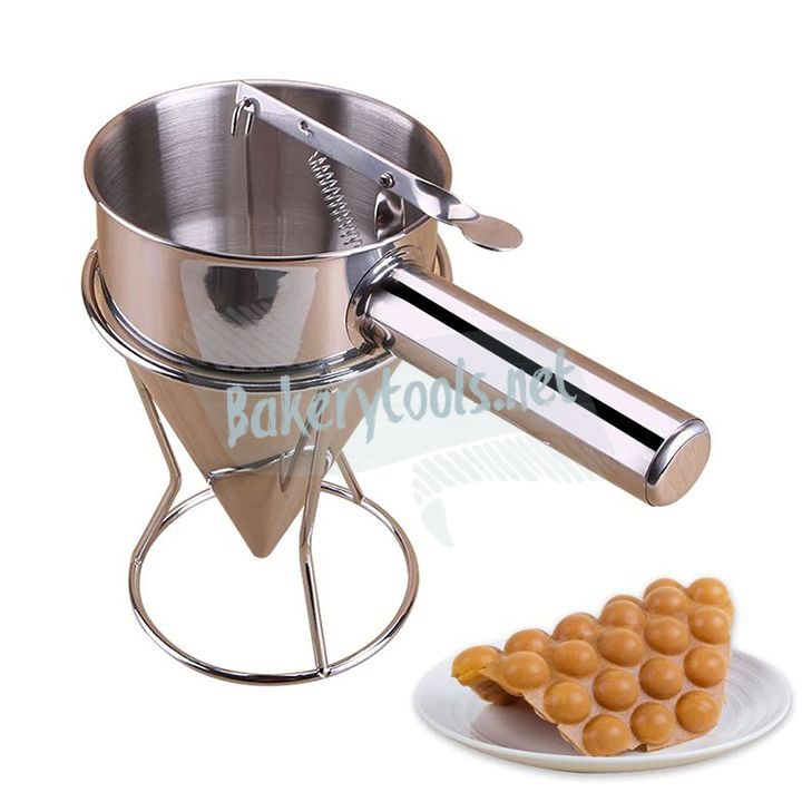 Phễu Rót Bột, Sốt - Inox Cao Cấp Bánh Bạch Tuộc Takoyaki, Bánh Kẹp...