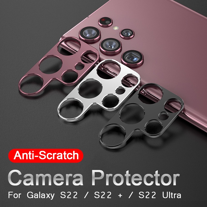 Viền bảo vệ camera sau cho điện thoại Cho Samsung Galaxy S21 FE S22 Plus S22 Ultra