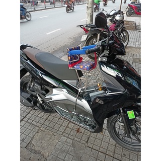 Giao Hỏa Tốc Ghế ngồi xe máy cho bé xe Air Blade có vòng bảo vệ