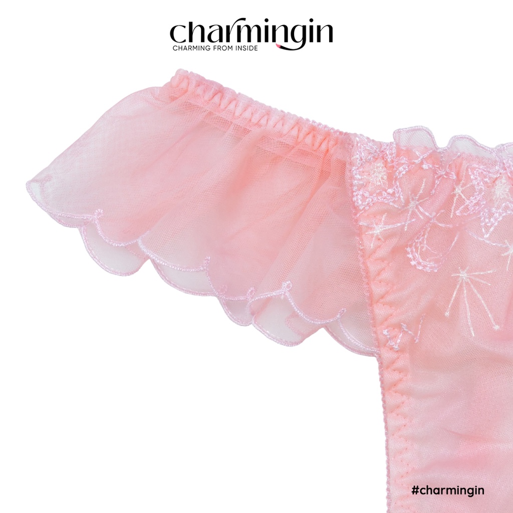 Quần lót T-back  dệt kim thời trang màu pastel lưng voan co giãn size M, L, 3L, 4L - QLTB0048