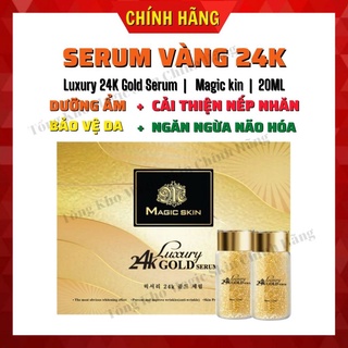Serum vàng 24K Dưỡng Da đẳng cấp Luxury 24K Gold Serum Magic Skin
