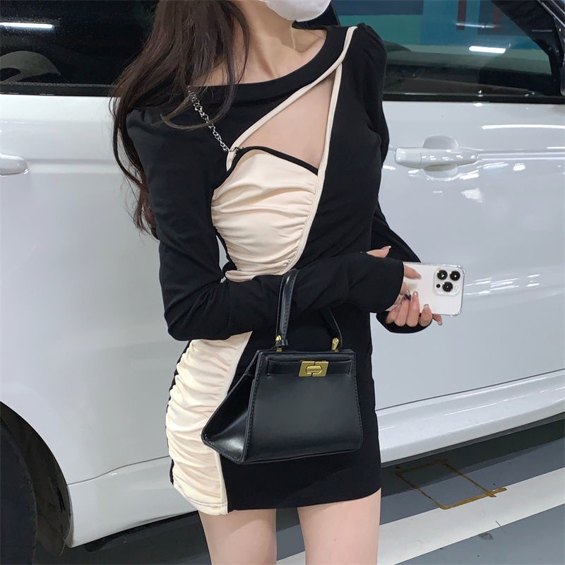 Đầm ngắn Perty dáng ôm phong cách Hàn Quốc thời trang gợi cảm cho nữ