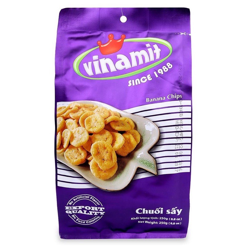 chuối sấy vinamit 250g