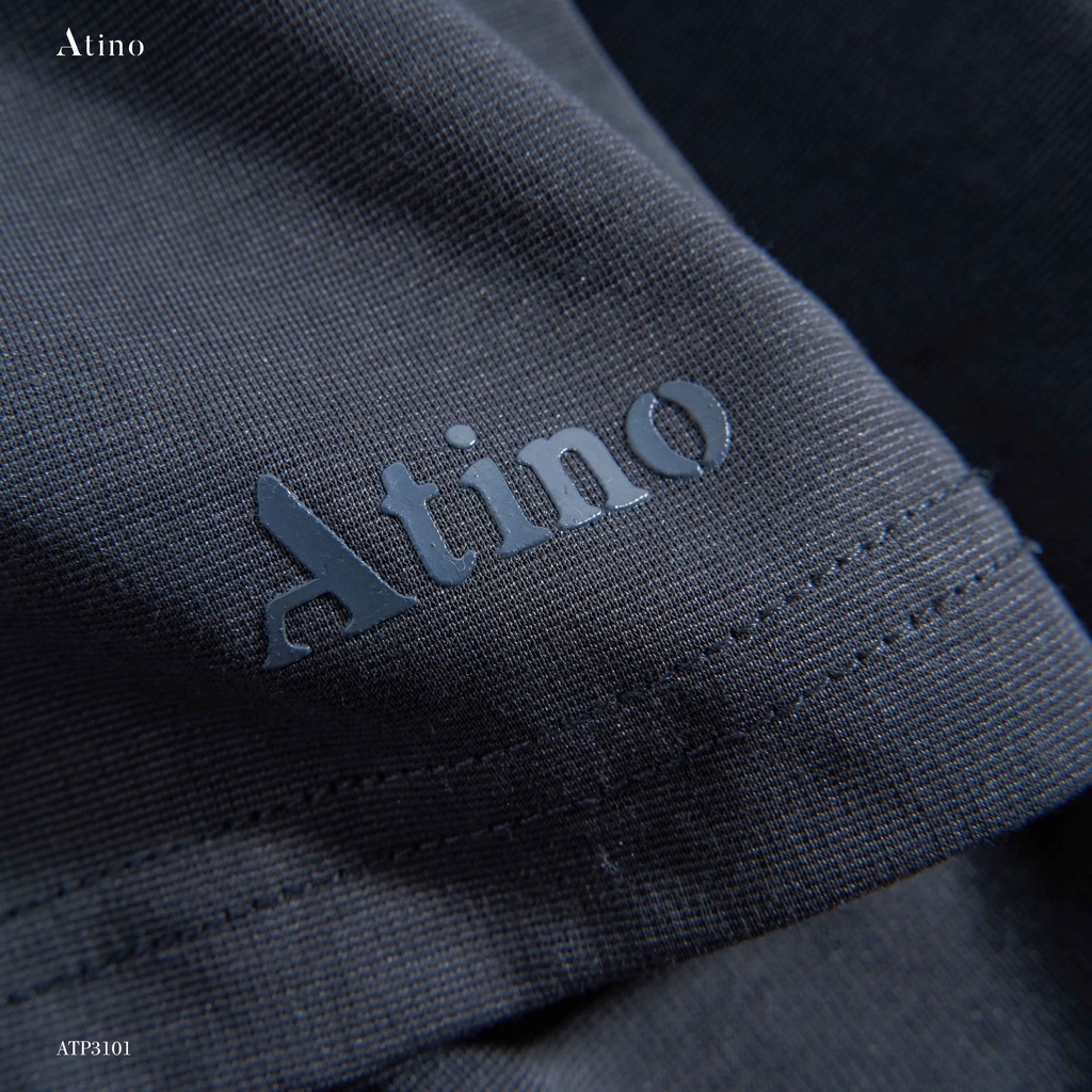 Áo Thun Nam cổ tròn ATINO vải Cotton cao cấp co giãn thoáng mát trẻ trung form regular ATP3101 Ghi | BigBuy360 - bigbuy360.vn