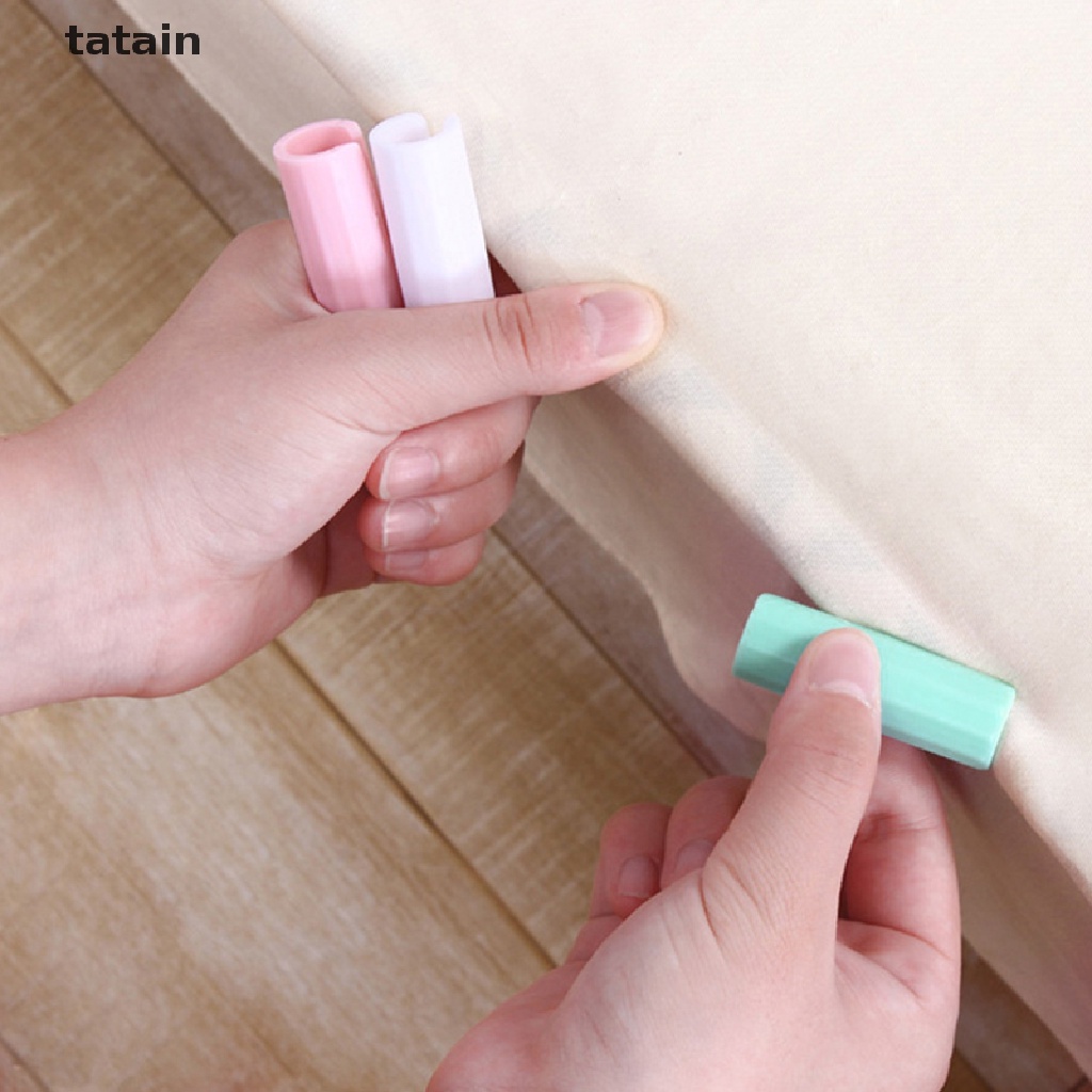 [TAT] 24pcs BedSheet Clips Slip-Resistant Clamp Quilt Bed Grippers Fasteners Mattress CVX
