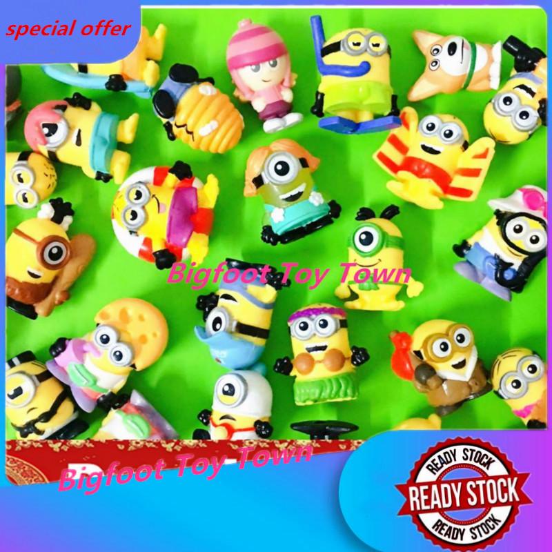 Mô Hình Nhân Vật Hoạt Hình Minions Bằng Cao Su