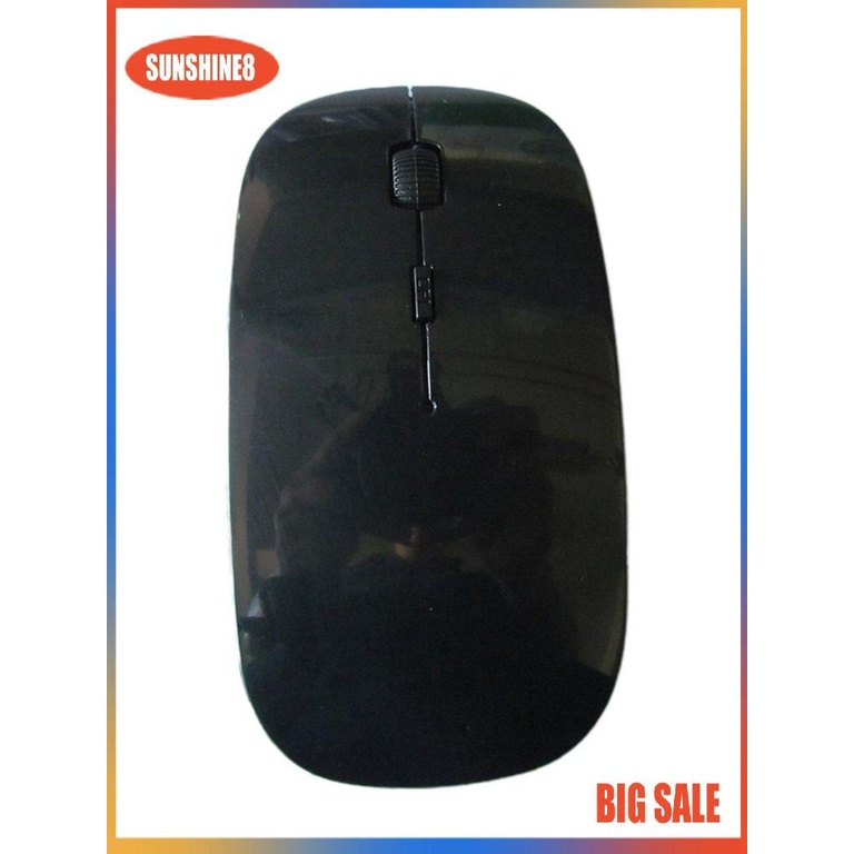 【SUN】Chuột không dây Chuột không dây Chuột quang di động di động siêu mỏng 2.4G với đầu thu USB