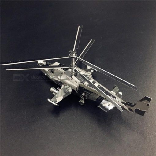 Mô hình 3D kim loại lắp ráp máy bay trực thăng tấn công Kamov Ka-50