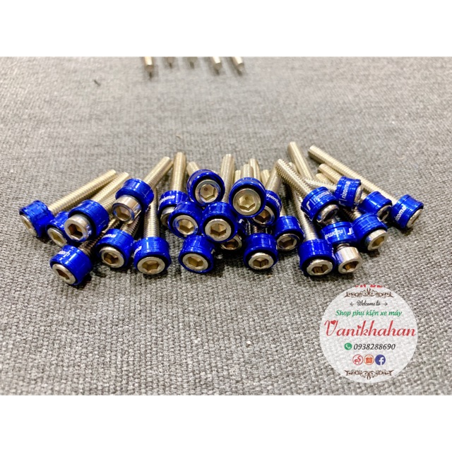 Full bộ ốc máy trusty các dòng xe
