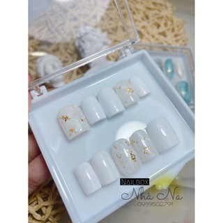 Nailbox-Móng úp(Vân trắng)
