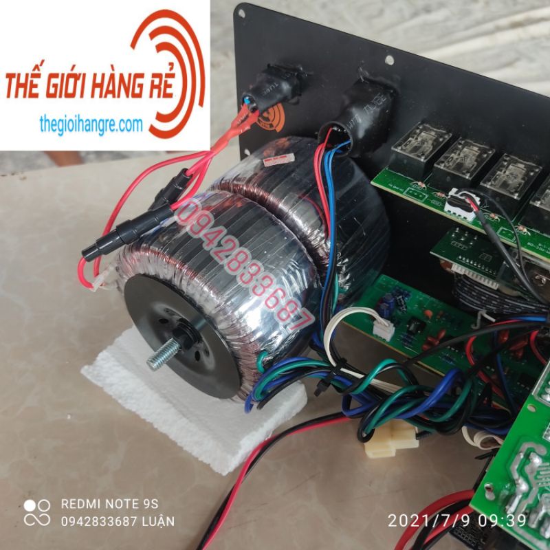 Mạch 2 Kênh Độ Khủng 600w x 2 Max Đánh 4 Loa 40 19x38