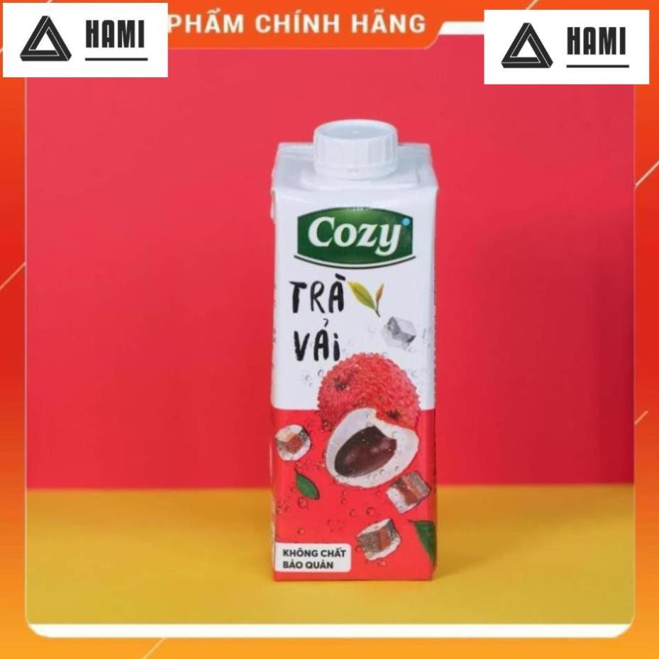 1 THÙNG Trà tắc Mật ong Trà Đào Sả Trà Vải Cozy