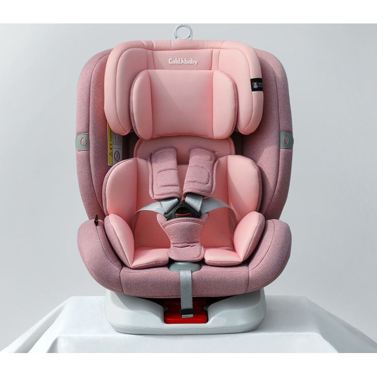 Ghế ngồi ô tô cho trẻ em GoldK CHÍNH HÃNG | Xoay 360 độ, cho trẻ sơ sinh, bé từ 0 đến 12 tuổi | giá rẻ tốt nhất VN