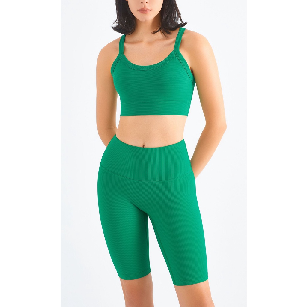 Bộ đồ thể thao Hoppe Fumeng gồm áo ngực và quần short cho nữ