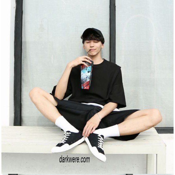 Quần Short Chiffon DARKWEARS Unisex THESIXPACK