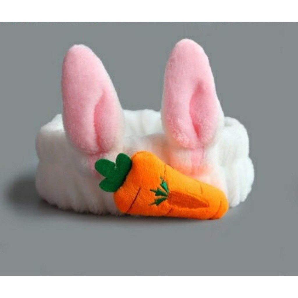 Băng đô tai mèo củ cà rốt dễ thương, màu hồng cute xinh xỉu