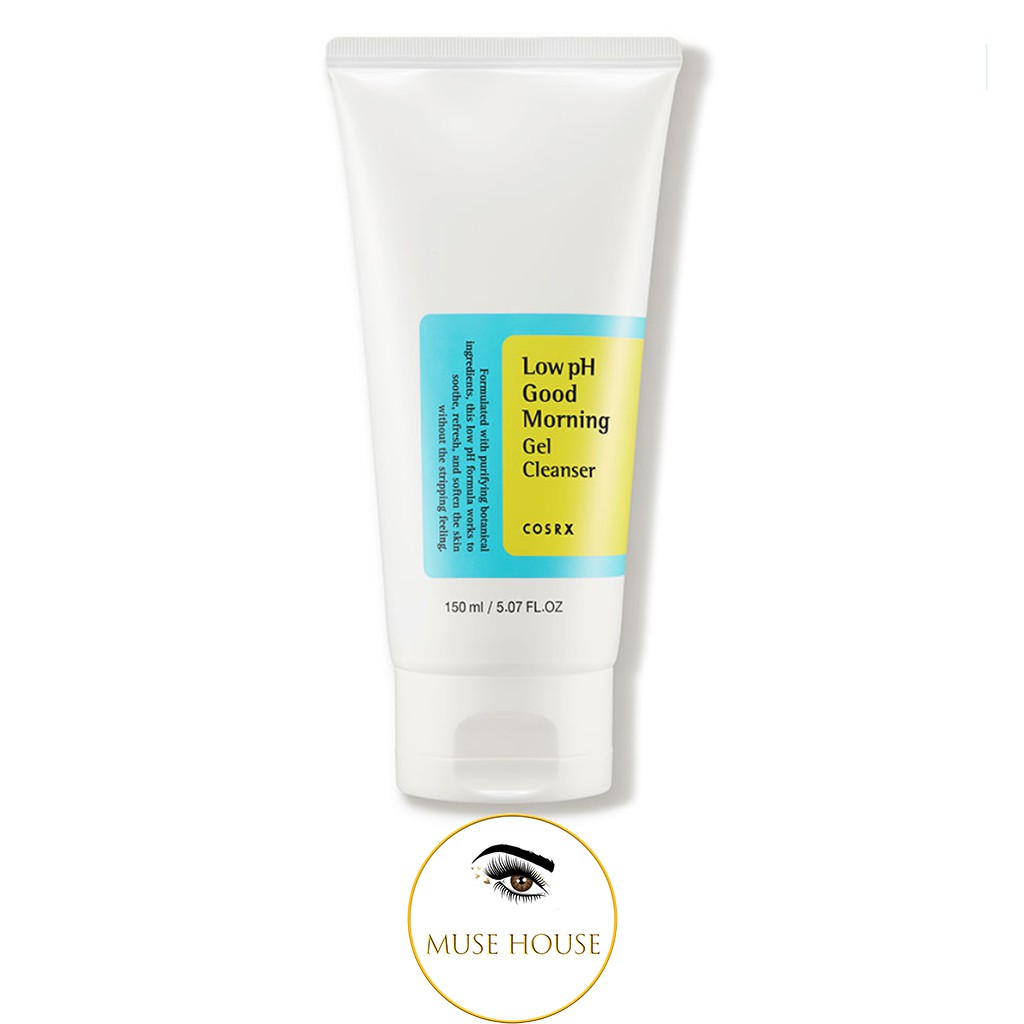 Sữa rửa mặt cosrx low ph good morning gel cleanser 150ml - Muse House