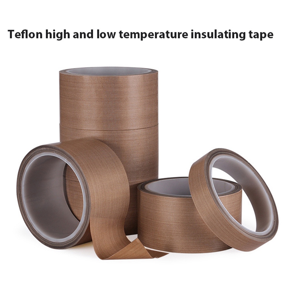Teflon chịu mài mòn nhiệt độ cao cách nhiệt chống cháy cách nhiệt và cách nhiệt niêm phong máy chống cháy bó sắt dày flo còi băng LOEY1