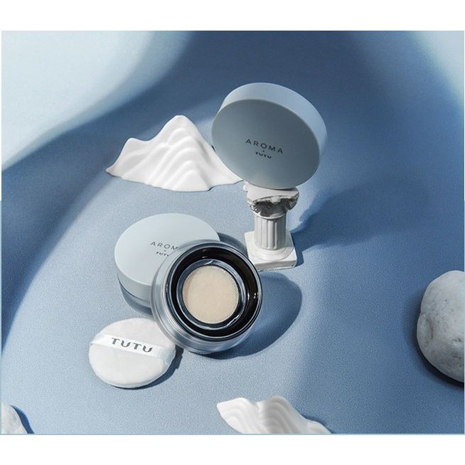 Phấn phủ bột kiềm dầu mỏng mịn tự nhiên TUTU AROMA Air Stain Powder 5332 | BigBuy360 - bigbuy360.vn