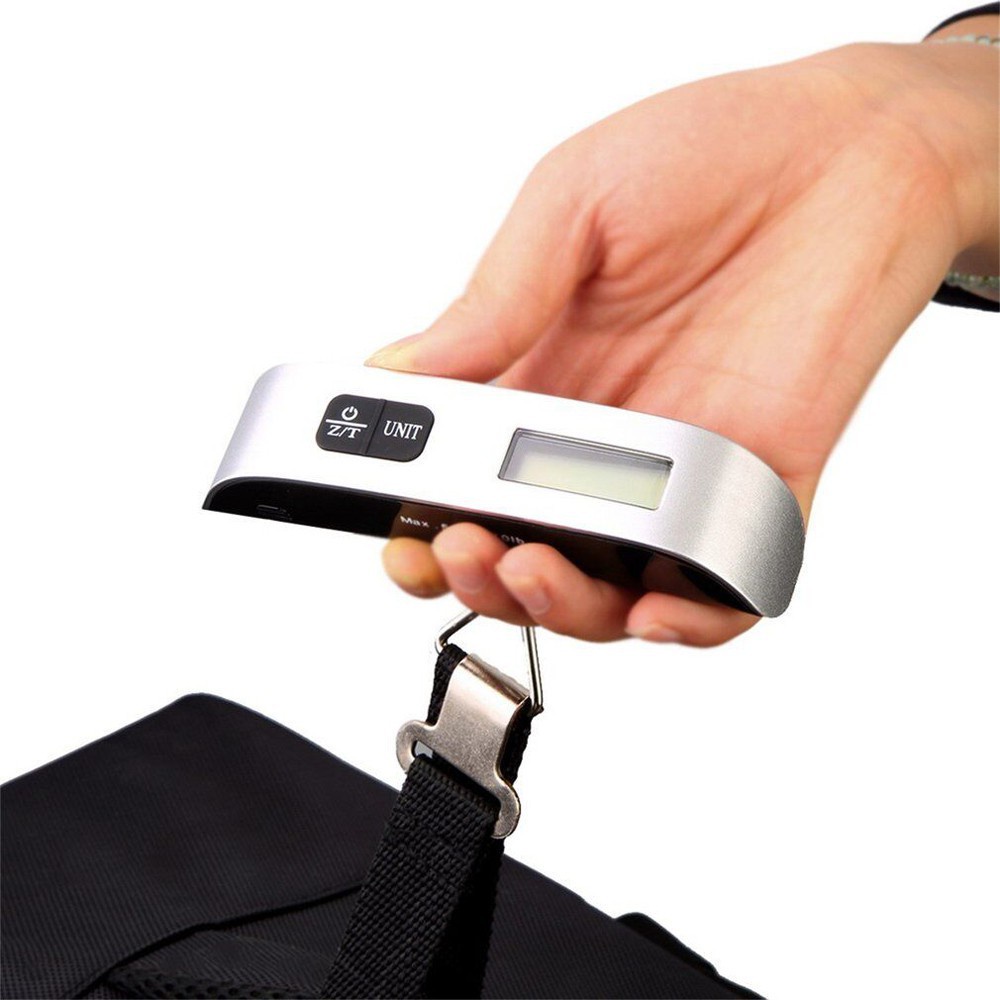 New 50kg/10g Portable LCD Digital Hanging Luggage Scale Travel Electronic Weight