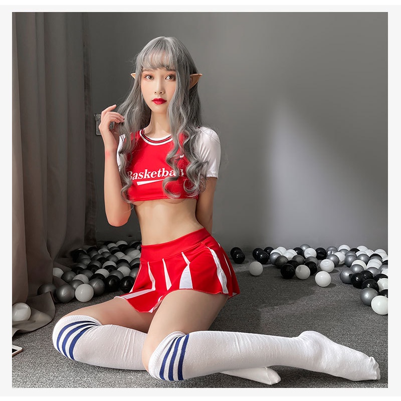 Trang phục cổ vũ bóng đá gợi cảm cho nữ 2368 [CWEAR.SEXY_ĐỒ NGỦ &amp; NỘI Y CAO CẤP]