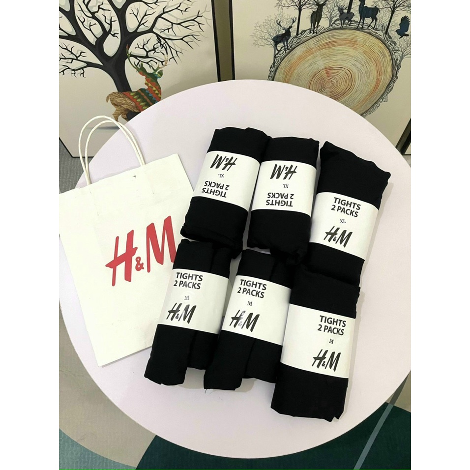 Legging cuộn HM Chất cottong dẻo siêu đẹp co dãn