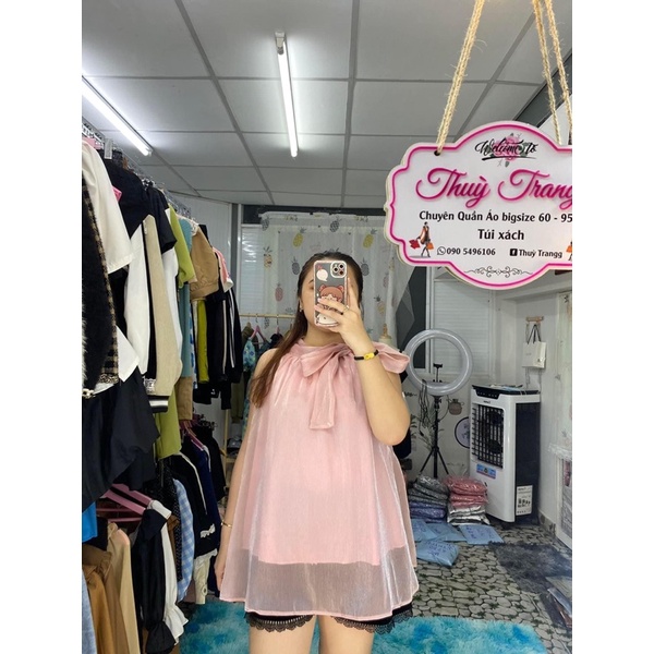 Áo cột nơ Bigsize Thuỳ Trangg