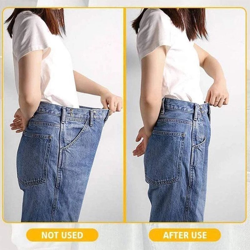 Nút quần jean họa tiết hoa cúc đinh tán tùy chỉnh vô hình có thể điều chỉnh/ tháo rời